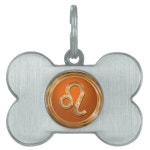 Leo Pet Name Tag | Zazzle