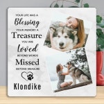 Marble Remembrance Pet Loss Keepsake Pet Memorial Plaque | Zazzle