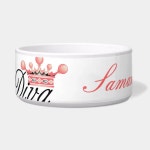 Name Pet Bowl | Zazzle