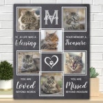 Pet Cat Memorial Unique Photo Collage Plaque | Zazzle