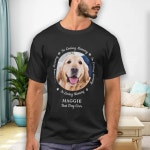 Pet Memorial In Loving Memory Pet Loss Photo T-Shi T-Shirt | Zazzle