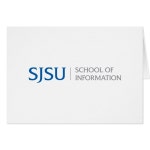 SJSU iSchool Notecards | Zazzle