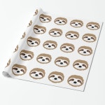 Sloth Wrapping Paper | Zazzle