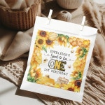 So sweet to bee one floral 1st birthday favor bag | Zazzle So sweet to bee one floral 1st birthday  favor bag | Zazzle