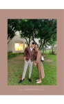 로맨틱홀릭 시그니처 캐시브이넥 가디건(남여공용)