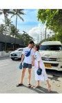 로맨틱홀릭 스탠다드 반팔 커플룩
