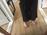 캐주얼 여성의류 로미스토리 1. 포토후기 등수(ex: 포토후기 ★ 등이예요~^^)  : 2. 피팅소감 : 이렇게 와이드한핏은상품 사용후기 - 로미스토리