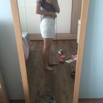 로맨틱 캐주얼 여성의류 로미스토리 1. 포토후기 등수(ex: 포토후기... 피팅소감 : 평소 28~29사이즈 입상품 사용후기 - 로미스토리