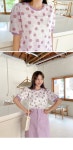 로맨틱 캐주얼 여성의류 로미스토리 하이데이지_TS