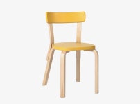 [ARTEK] Chair 69 Yellow Lacquered-Birch - 감도 깊은 취향 셀렉트샵 29CM