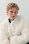 [레이스]Toscana Crop Fur Jacket_Cream [W CONCEPT]