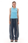 [레스트앤레크레이션]RR LOGO 2WAY HALTERNECK TOP - BLUE [W CONCEPT]