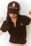 [레스트앤레크레이션]RR LOGO PIQUE SHIRT - BROWN [W CONCEPT]