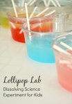 Lollipop Lab~Dissolving Science Experiment for Kids | 아동용, 과학실험 및 물 Lollipop Lab~Dissolving Science Experiment for Kids