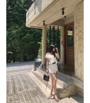 에스나인 엔젤 프릴 오프숄더 여름 블라우스