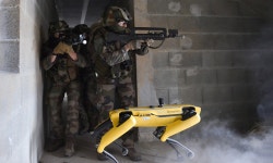 Boston Dynamics Spot robot tested in combat training with the French army | Engadget