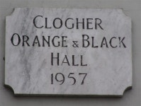 Plaque, Cathedral Hall, Clogher © Kenneth Allen cc-by-sa/2.0 :: Geograph Britain and Ireland Plaque, Cathedral Hall, Clogher... 