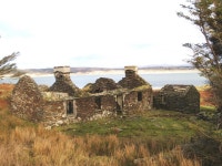 Thatched Cottage (derelict)... © Bart Whelan :: Geograph Britain and Ireland Thatched Cottage (derelict)... &copy; Bart Whelan