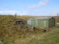 Shed, Dalfad Moss © Kath Jones :: Geograph Britain and Ireland Shed, Dalfad Moss &copy; Kath Jones