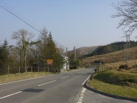 The A44 at Llywernog © Nigel Brown :: Geograph Britain and Ireland The A44 at Llywernog &copy; Nigel Brown