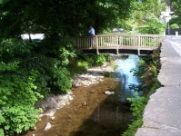 Bridge over the River Rothay to the... © Ann Clare cc-by-sa/2.0 :: Geograph Britain and Ireland Bridge over the River Rothay to... 