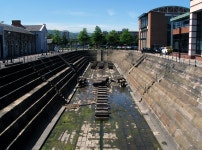 Dry Dock 2, Clarendon Dock © Rossographer cc-by-sa/2.0 :: Geograph Britain and Ireland Dry Dock 2, Clarendon Dock... 