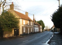 Cottages in High Street (A1122), Fincham © Evelyn Simak... and Ireland Cottages in High Street (A1122), Fincham &copy; Evelyn Simak