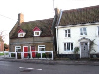 Cottages in High Street (A1122), Fincham © Evelyn Simak cc-by... in High Street (A1122), Fincham &copy; Evelyn Simak cc-by-sa/2.0