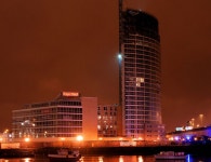 The Obel site, Belfast (107) © Albert Bridge cc-by-sa/2.0 :: Geograph Britain and Ireland The Obel site, Belfast (107)... 