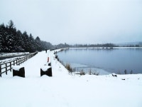 Snow at North Woodburn Reservoir,... © Dean Molyneaux :: Geograph Britain and Ireland Snow at North Woodburn Reservoir,...... 