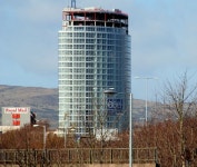 The Obel site, Belfast (128) © Albert Bridge cc-by-sa/2.0 :: Geograph Britain and Ireland The Obel site, Belfast (128)... 