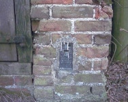 OS Flush Bracket G1245 © Richard Neale cc-by-sa/2.0 :: Geograph Britain and Ireland OS Flush Bracket G1245 &copy; Richard... 