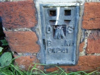 OS Flush Bracket G1241 © Richard Neale :: Geograph Britain and Ireland OS Flush Bracket G1241 &copy; Richard Neale