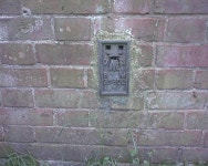 OS Flush Bracket G1602 Garboldisham © Richard Neale cc-by-sa... 0 :: Geograph Britain and Ireland OS Flush Bracket G1602... 