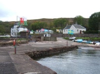 Kilchattan from the Pier © Barbara Carr :: Geograph Britain and Ireland Kilchattan from the Pier &copy; Barbara Carr