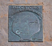 Sailortown plaque, Belfast © Albert Bridge cc-by-sa/2.0 :: Geograph Britain and Ireland Sailortown plaque, Belfast &copy; Albert... 