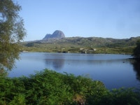 View from Glencanisp Lodge © John Lord cc-by-sa/2.0 :: Geograph Britain and Ireland View from  Glencanisp Lodge &copy; John Lord... 