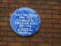 Milligan / Milligan Fox Plaque, Omagh © Kenneth Allen cc-by-sa/2.0 :: Geograph Britain and Ireland Milligan / Milligan Fox... 