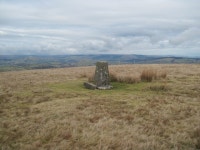 Mynydd Myddfai trig point looking north © John Light cc-by-sa/2.0 :: Geograph Britain and Ireland Mynydd Myddfai trig point... 