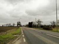 Leaving Middleton on the A47 heading... © Adrian S Pye... and Ireland Leaving Middleton on the A47 heading... &copy; Adrian S Pye