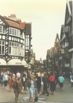 Eastgate Street, Chester in 1986 © John Baker cc-by-sa/2.0 :: Geograph Britain and Ireland Eastgate Street, Chester in 1986... 