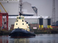 The tug Norton Cross at Belfast © Rossographer cc-by-sa/2.0 :: Geograph Britain and Ireland The tug Norton Cross at Belfast... 