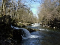Outflow from the Old Gunpowder Works... © Iain Lees cc-by-sa/2.0 :: Geograph Britain and Ireland Outflow from the Old Gunpowder... 