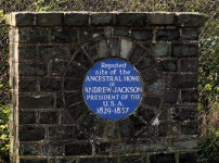 Andrew Jackson plaque, Carrickfergus © Albert Bridge :: Geograph Britain and Ireland Andrew Jackson plaque, Carrickfergus... 