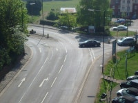 Road Junction, Bridgnorth © Rob Newman cc-by-sa/2.0 :: Geograph Britain and Ireland Road Junction, Bridgnorth &copy; Rob Newman... 