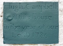 Plaque, Campbell House © Kenneth Allen :: Geograph Britain and Ireland Plaque, Campbell House &copy; Kenneth  Allen