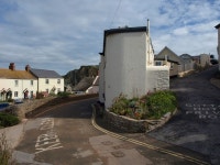 Cottages at Outer Hope © Derek Harper :: Geograph Britain and Ireland Cottages at Outer Hope &copy; Derek Harper