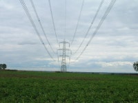 Farmland and pylons, Apy Hill Lane © JThomas cc-by-sa/2.0 :: Geograph Britain and Ireland Farmland and pylons, Apy Hill Lane... 