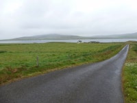 Egilsay: the road to the ferry © Chris Downer :: Geograph Britain and Ireland Egilsay: the road to the ferry &copy; Chris Downer
