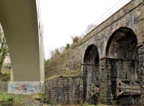 Bleach Green viaducts, Whiteabbey (5) © Albert Bridge cc-by-sa/2.0 :: Geograph Britain and Ireland Bleach Green viaducts... 